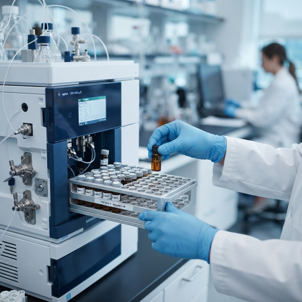 Third-party HPLC and mass spectrometry testing